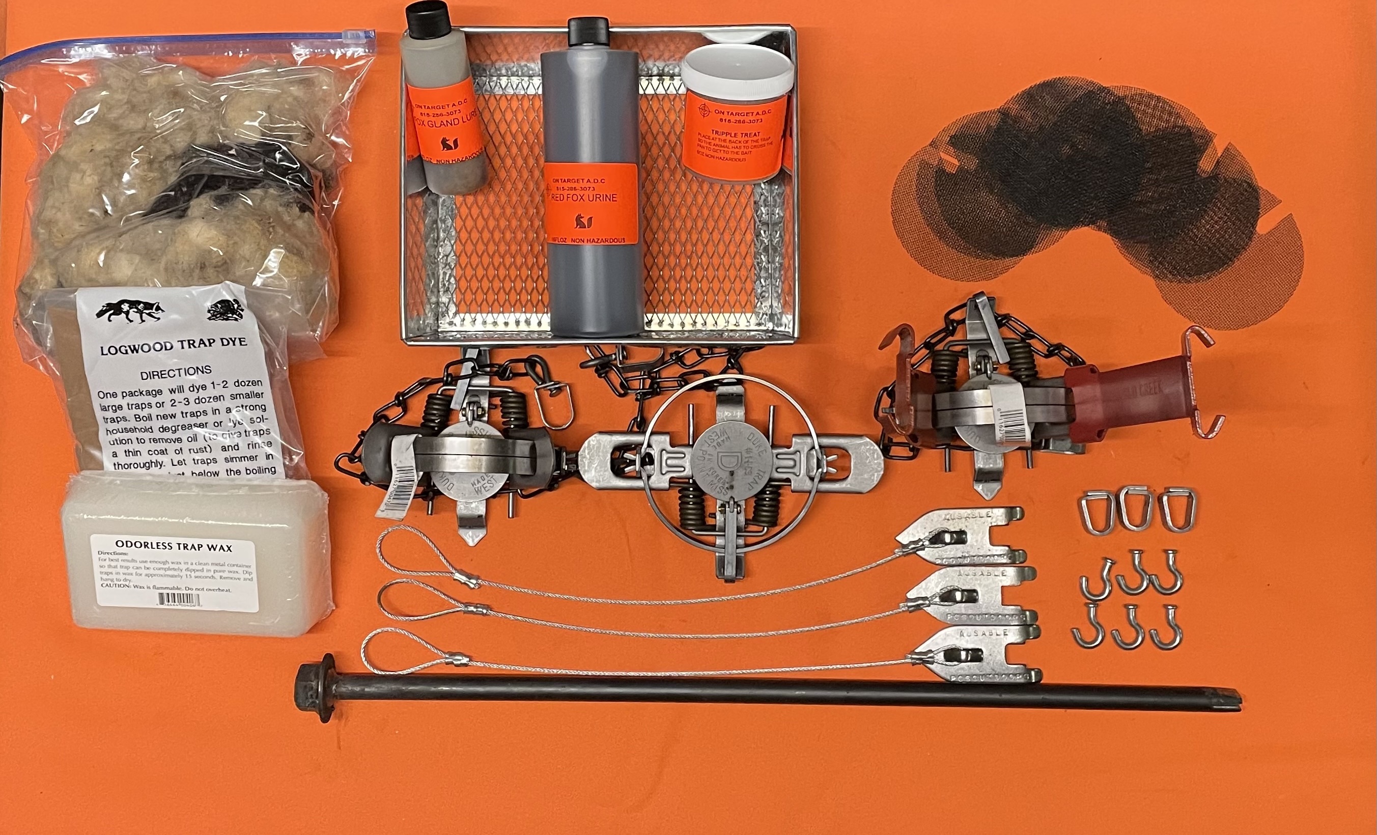 Beginner Trapping Fox Kit | Animal Traps & Supplies