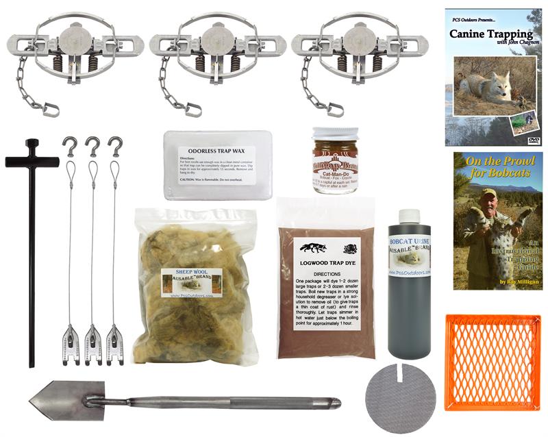 TRAPPING STARTER KIT FOR BOBCAT BASIC KIT Animal Traps & Supplies