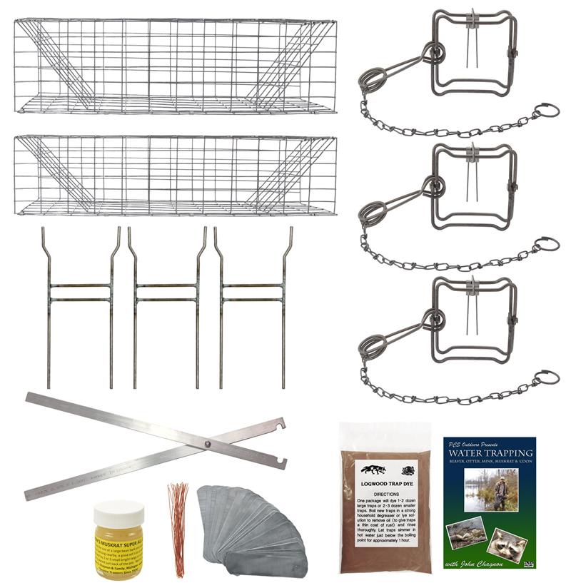 TRAPPING STARTER KIT FOR MUSKRAT BASIC KIT Animal Traps & Supplies