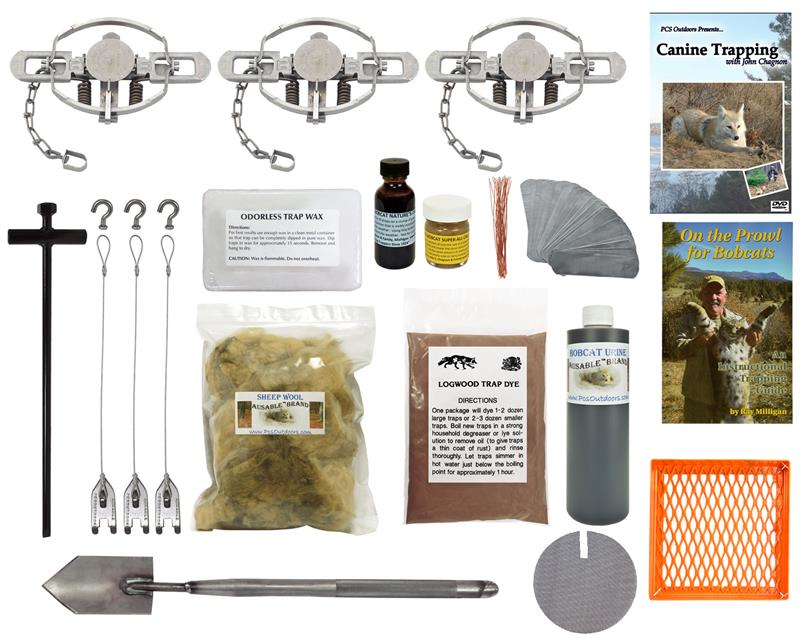 TRAPPING STARTER KIT FOR BOBCAT BASIC KIT Animal Traps & Supplies