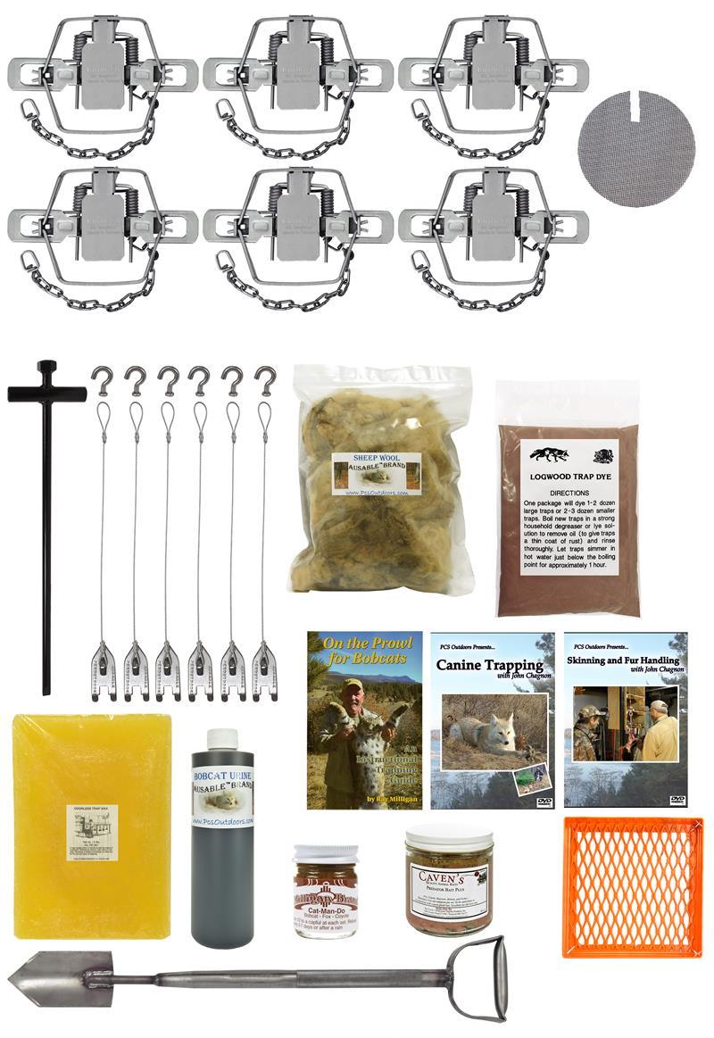 TRAPPING STARTER KIT FOR BOBCAT STANDARD KIT Animal Traps & Supplies