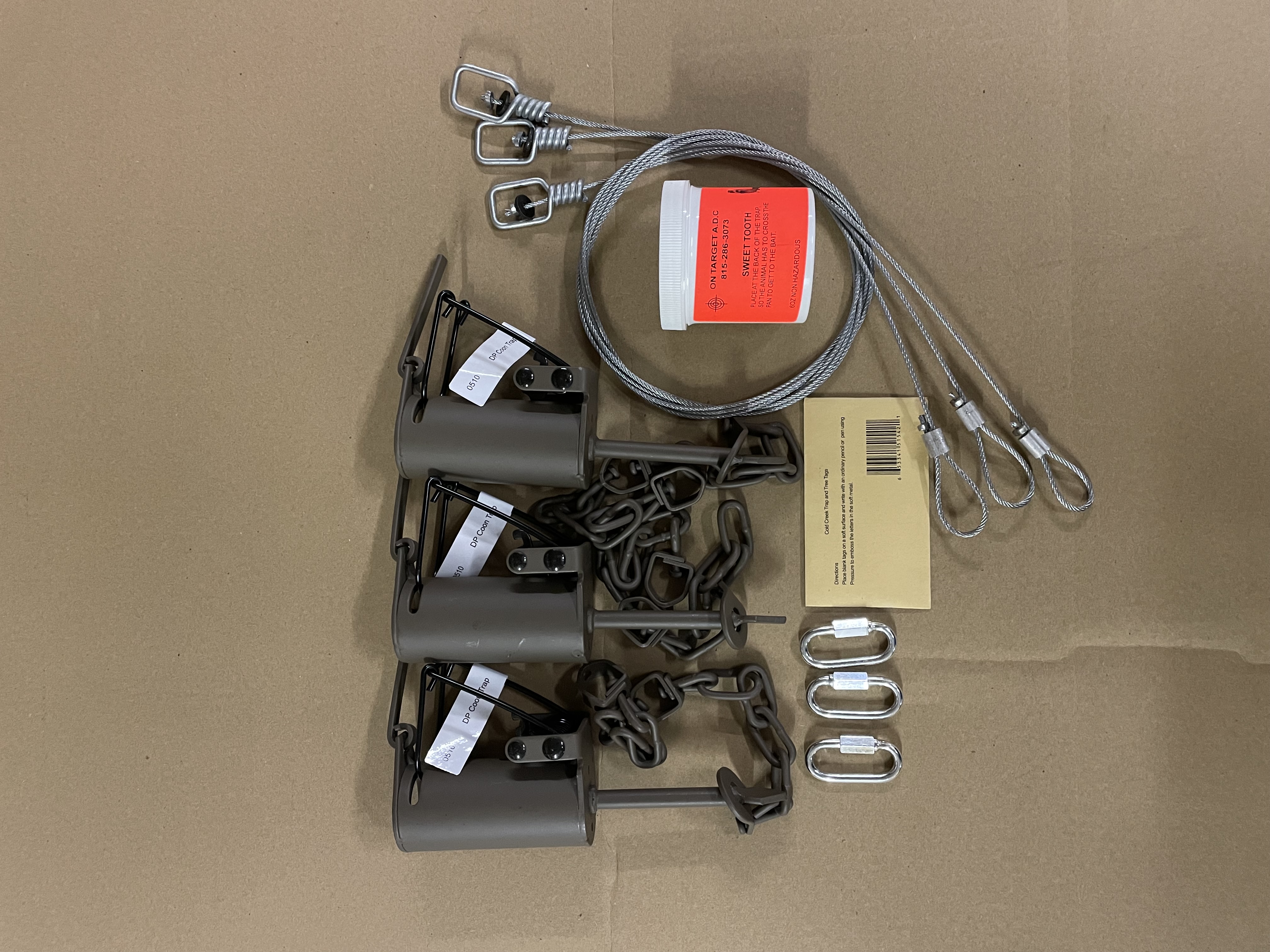 Dog Proof Raccoon Kit, Dog Proof Raccoon Trapping Starter Kit. Trapping ...