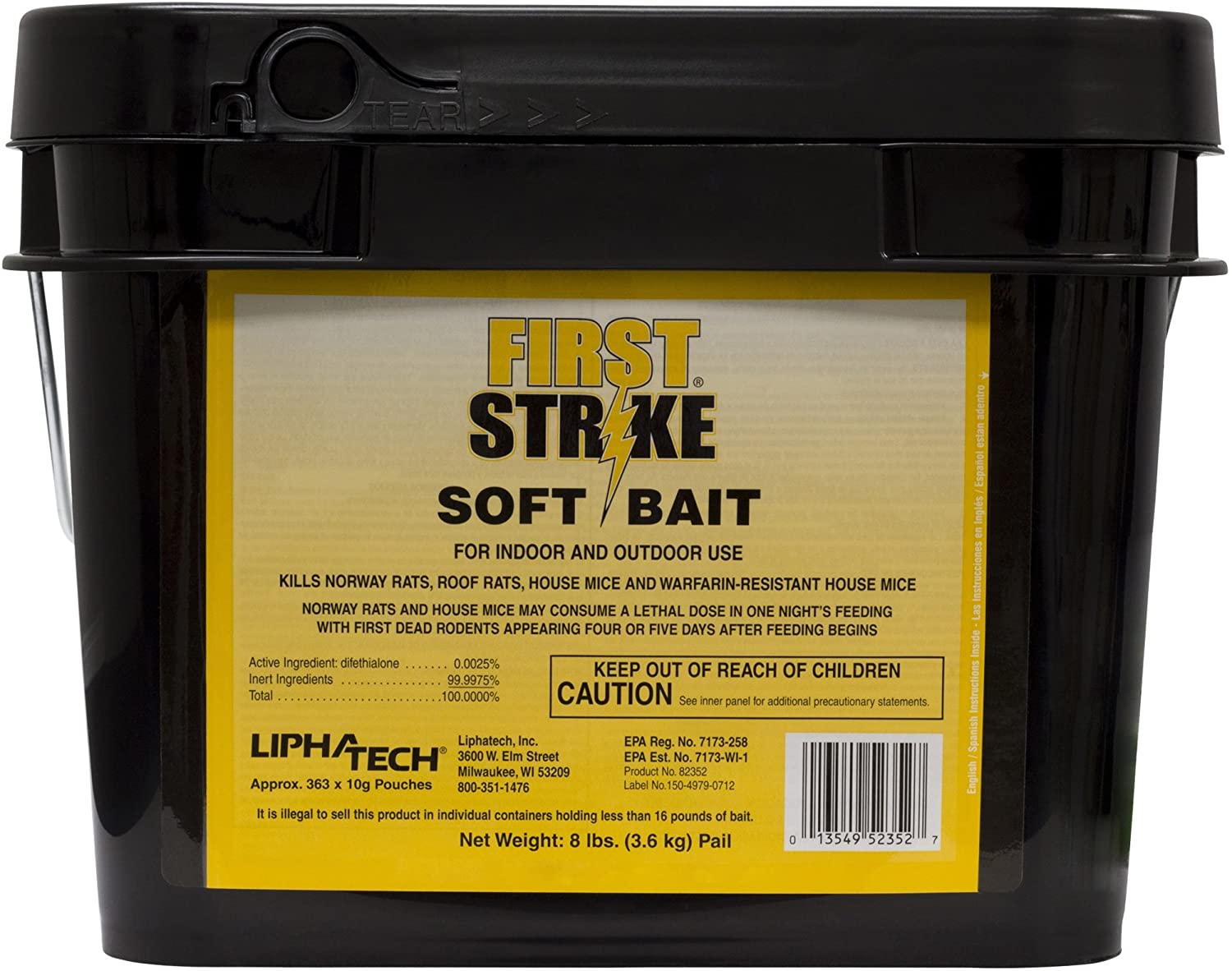 FIRST STRIKE SOFT BAIT 8LB | Animal Traps & Supplies
