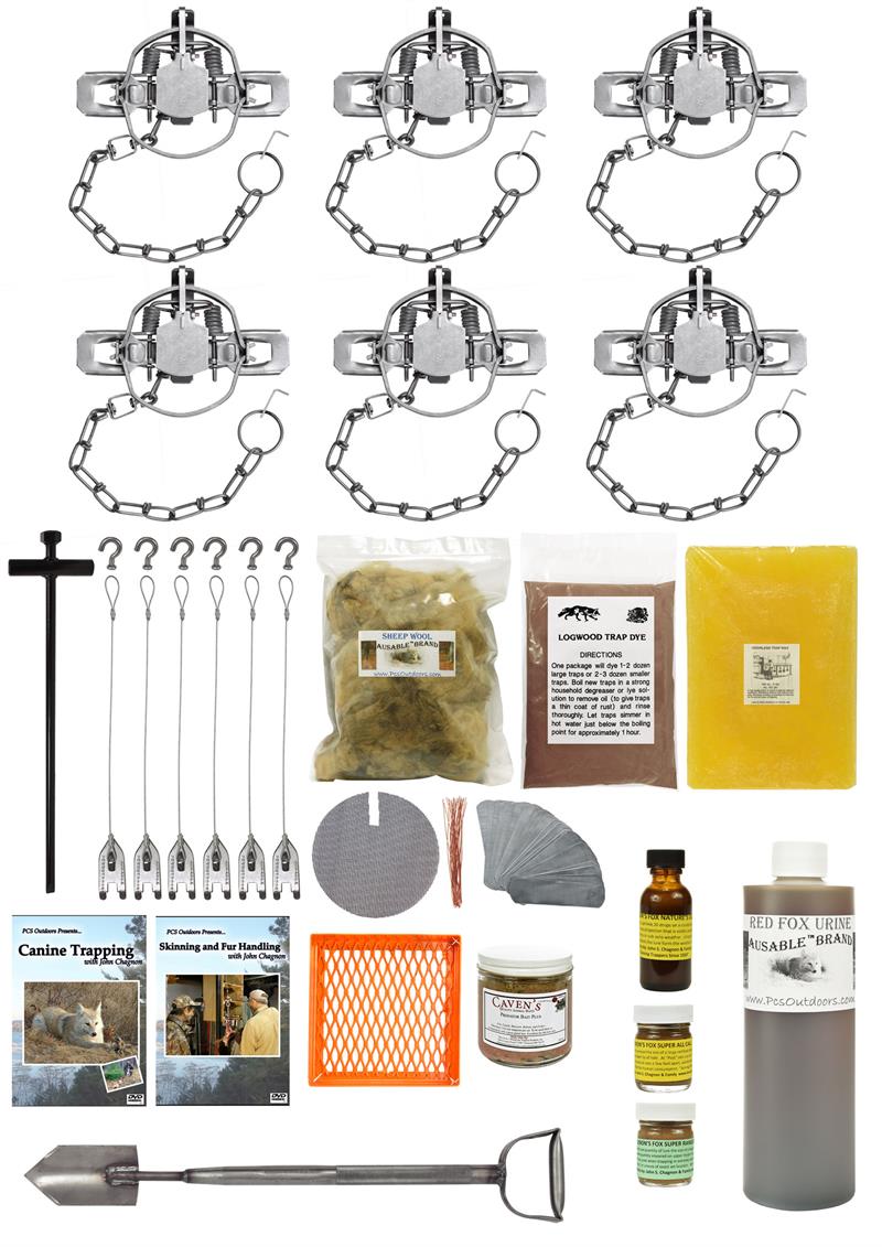 TRAPPING STARTER KIT FOR FOX STANDARD KIT Animal Traps & Supplies