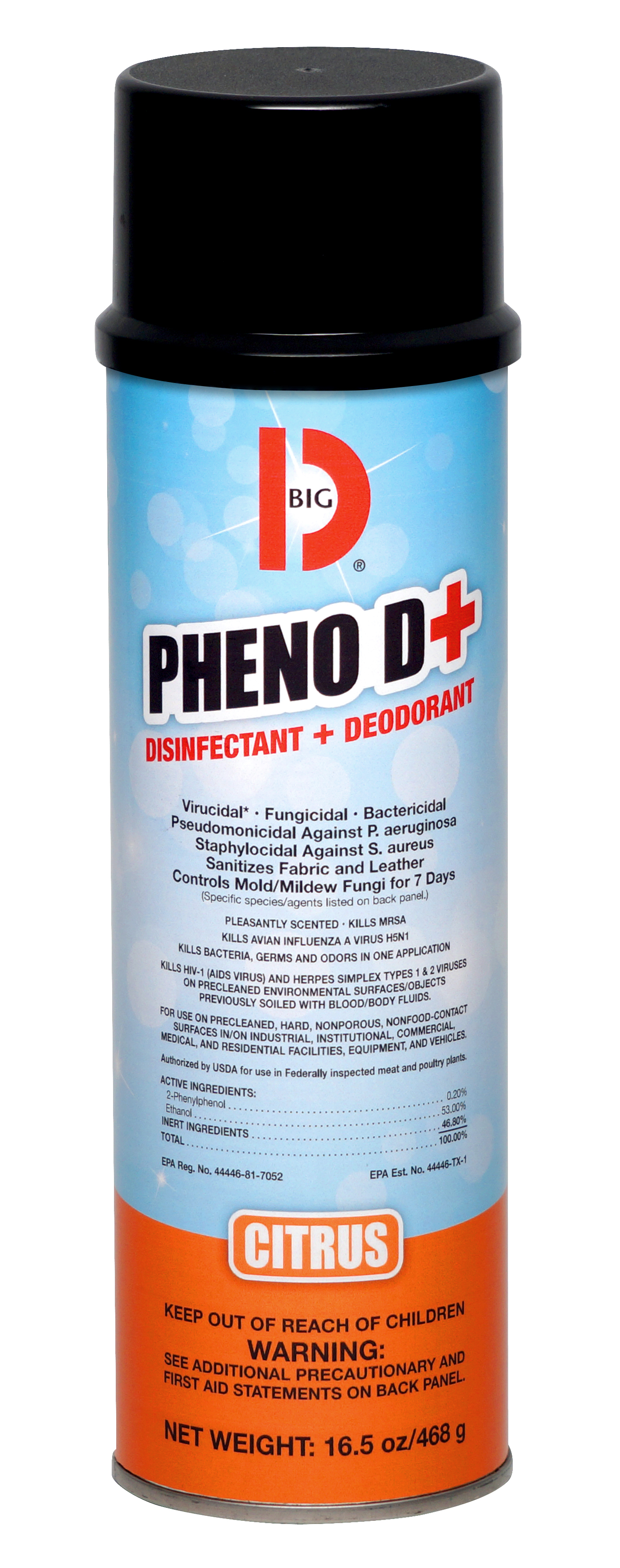 PHENOD+ DisinfectantDeodorantSpray 16.5oz. can Animal Traps & Supplies